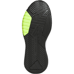 adidas Own The Game 3 Mid-Top Basketballschuhe Herren JS2173 - cloud white/core black/lucid lemon 40 2/3
