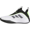 adidas Own The Game 3 Mid-Top Basketballschuhe Herren JS2173 - cloud white/core black/lucid lemon 40 2/3