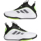 adidas Own The Game 3 Mid-Top Basketballschuhe Herren JS2173 - cloud white/core black/lucid lemon 40 2/3
