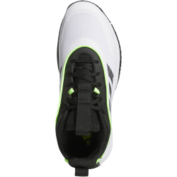 adidas Own The Game 3 Mid-Top Basketballschuhe Herren JS2173 - cloud white/core black/lucid lemon 41 1/3