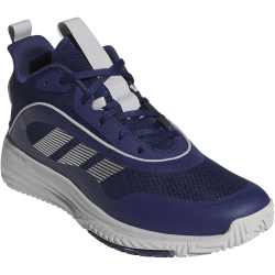 adidas Own The Game 3 Mid-Top Basketballschuhe Herren JS2171 - dark blue/silver met./grey two 41 1/3