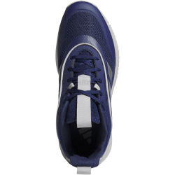 adidas Own The Game 3 Mid-Top Basketballschuhe Herren JS2171 - dark blue/silver met./grey two 41 1/3