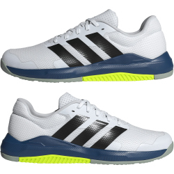 adidas Dropset Base Fitnessschuhe JQ1450 - cloud white/core black/dusky petrol 47 1/3