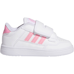 adidas Rapid Court CF Sneaker Kinder JS4774 - cloud white/bliss pink/cloud white 25