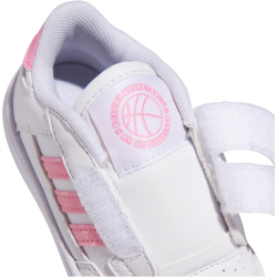 adidas Rapid Court CF Sneaker Kinder JS4774 - cloud white/bliss pink/cloud white 25