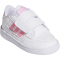 adidas Rapid Court CF Sneaker Kinder JS4774 - cloud white/bliss pink/cloud white 25