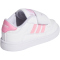 adidas Rapid Court CF Sneaker Kinder JS4774 - cloud white/bliss pink/cloud white 25