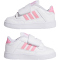 adidas Rapid Court CF Sneaker Kinder JS4774 - cloud white/bliss pink/cloud white 25