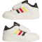 adidas Rapid Court CF Sneaker Kinder JS4773 - off white/core black/better scarlet 22