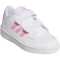 adidas Rapid Court Sneaker Kinder JS4768 - cloud white/bliss pink/cloud white 28