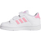 adidas Rapid Court Sneaker Kinder JS4768 - cloud white/bliss pink/cloud white 28
