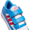 adidas Rapid Court Sneaker Kinder JS4765 - lucid ray blue/pure ruby/cloud white 28