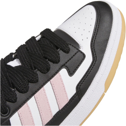 adidas Rapid Court Low-Top Sneaker Damen JS2247 - core black/clear pink/cloud white 37 1/3