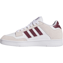 adidas Rapid Court Low-Top Sneaker Herren KI3951 - cloud white/maroon/cloud white 38