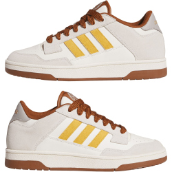 adidas Rapid Court Low-Top Sneaker Herren JS2215 - cloud white/preloved yellow/dusky bronze 39 1/3
