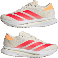 adidas Adizero SL2 Laufschuhe Damen JQ3132 - off white/lucid red/acid orange 40 2/3
