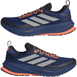 adidas Supernova Rise ATR Laufschuhe JQ4345 - dark blue/grey two/lucid orange 41 1/3