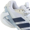 adidas Adizero Ubersonic 5 Tennisschuhe Damen JR1757 - cloud white/dark blue/crystal sky 38