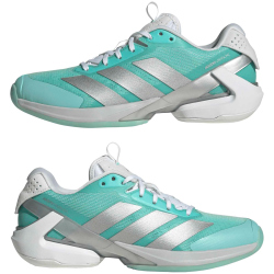 adidas Adizero Ubersonic 5 Tennisschuhe Damen JR1756 - flash aqua/silver met./blush pink 36 2/3