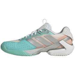 adidas Adizero Ubersonic 5 Tennisschuhe Damen JR1756 - flash aqua/silver met./blush pink 37 1/3
