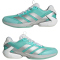 adidas Adizero Ubersonic 5 Tennisschuhe Damen JR1756 - flash aqua/silver met./blush pink 38