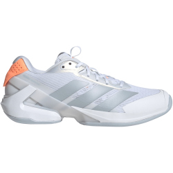 adidas Adizero Ubersonic 5 Tennisschuhe Damen JR1755 - cloud white/halo blue/beam orange 36 2/3