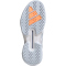 adidas Adizero Ubersonic 5 Tennisschuhe Damen JR1755 - cloud white/halo blue/beam orange 36 2/3