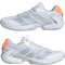 adidas Adizero Ubersonic 5 Tennisschuhe Damen JR1755 - cloud white/halo blue/beam orange 36 2/3