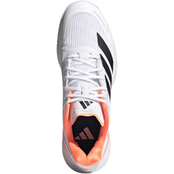 adidas Defiant Speed 2 Clay Tennisschuhe Herren KJ4360 - cloud white/core black/lucid orange 41 1/3