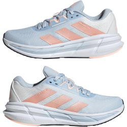 adidas Questar 3 Laufschuhe Damen JP6599 - crystal sky/clear orange/halo blue 38