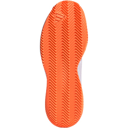 adidas Courtflash Speed 2 Tennisschuhe Herren JR4508 - cloud white/core black/lucid orange 40 2/3