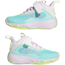 adidas Own The Game 3.0 Basketballschuhe Kinder JS2179 - flash aqua/bliss lilac/cloud white 30