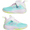 adidas Own The Game 3.0 Basketballschuhe Kinder JS2179 - flash aqua/bliss lilac/cloud white 30