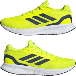adidas Runfalcon 5 Laufschuhe Herren JQ6980 - solar yellow/dark blue/cloud white 41 1/3