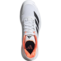 adidas Defiant Speed 2 Tennisschuhe Herren JR1745 - cloud white/core black/lucid orange 43 1/3