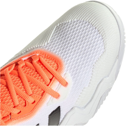adidas Solematch Control 2 Tennisschuhe Herren KI3736 - cloud white/core black/lucid orange 41 1/3