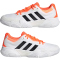 adidas Solematch Control 2 Tennisschuhe Herren KI3736 - cloud white/core black/lucid orange 42 2/3