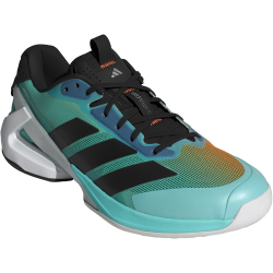 adidas Adizero Ubersonic 5 Tennisschuhe Herren JR1735 - flash aqua/core black/lucid orange 40 2/3