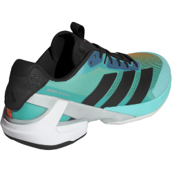 adidas Adizero Ubersonic 5 Tennisschuhe Herren JR1735 - flash aqua/core black/lucid orange 40 2/3