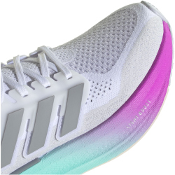 adidas Ultraboost 5 Laufschuhe Damen KJ3588 - cloud white/halo silver/purple burst 38