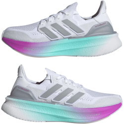 adidas Ultraboost 5 Laufschuhe Damen KJ3588 - cloud white/halo silver/purple burst 38