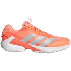 adidas Adizero Ubersonic 5 Sandplatz Tennisschuhe Damen KJ4363 - beam orange/halo blue/cloud white 38
