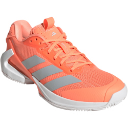adidas Adizero Ubersonic 5 Sandplatz Tennisschuhe Damen KJ4363 - beam orange/halo blue/cloud white 38