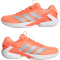 adidas Adizero Ubersonic 5 Sandplatz Tennisschuhe Damen KJ4363 - beam orange/halo blue/cloud white 38
