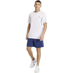 adidas Tech Apparel Graphic Trainingsshirt Herren KE4899 - white/reflective silver XL