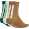 3er Pack adidas x Minecraft Socken Kinder KA9902 - carbon/brown desert/collegiate green 22-24