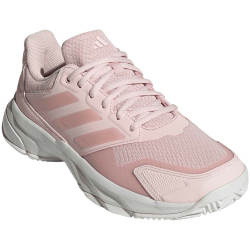 adidas Courtjam Control 3 Tennisschuhe Damen KJ3692 - wonder quartz/wonder quartz/crystal white 38