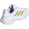 adidas Courtjam Control 3 Tennisschuhe Damen KI0796 - cloud white/gold met./cloud white 37 1/3
