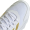 adidas Courtjam Control 3 Tennisschuhe Damen KI0796 - cloud white/gold met./cloud white 37 1/3