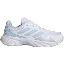 adidas Courtjam Control 3 Tennisschuhe Damen KI0791 - cloud white/crystal white/silver met. 37 1/3